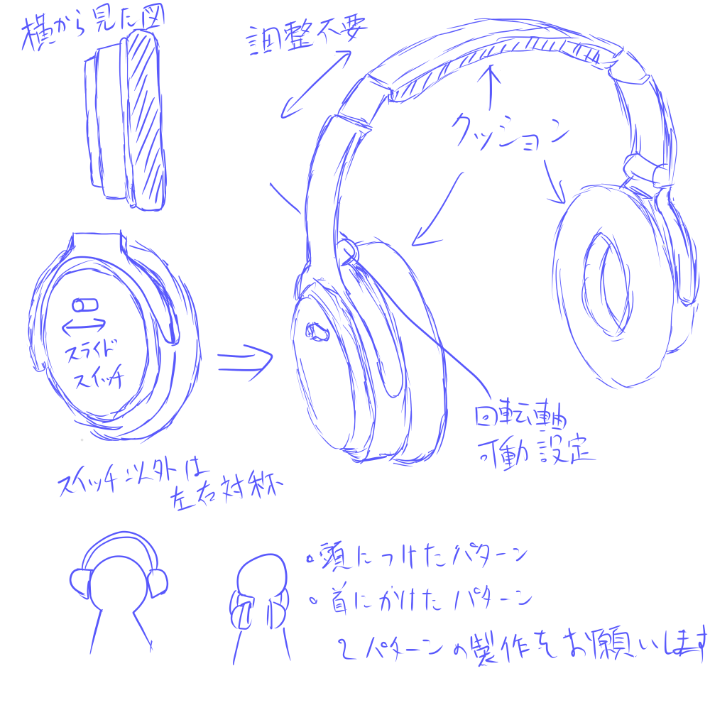 ヘッドフォン参考画像2